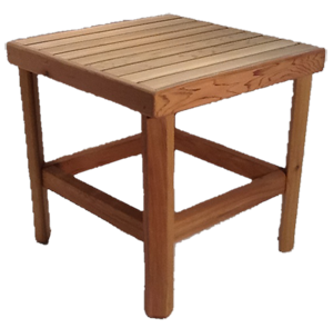 Pine Square Side Table
